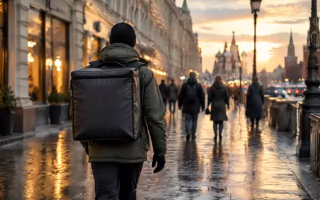 Пешие курьеры в Москве получают более 7 тыс. рублей за смену